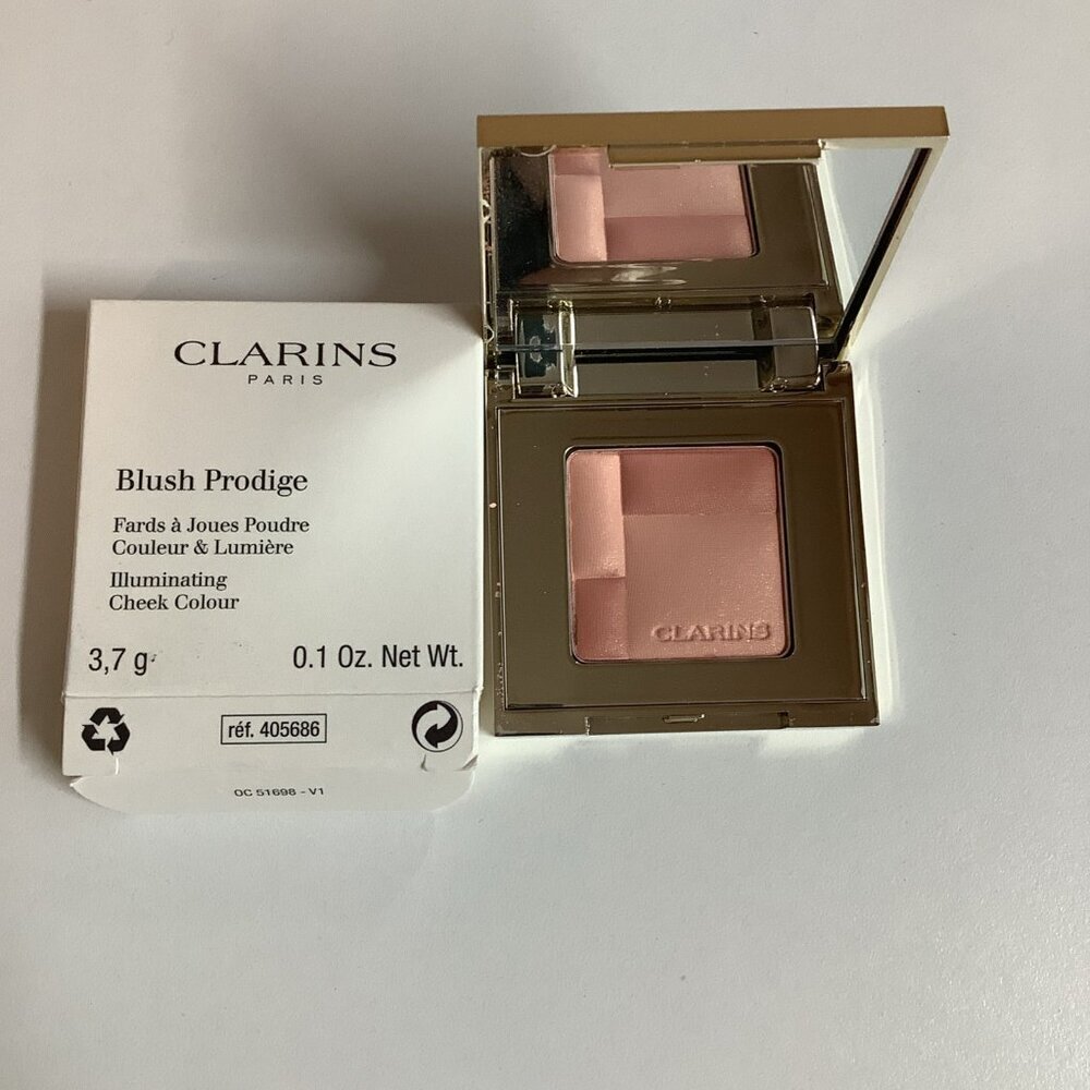 Clarins 02 Soft Peach, Blush Prodige Illuminating Cheek Color, New In Box.